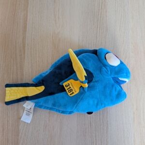 Disney Blue and Yellow Plush Fish